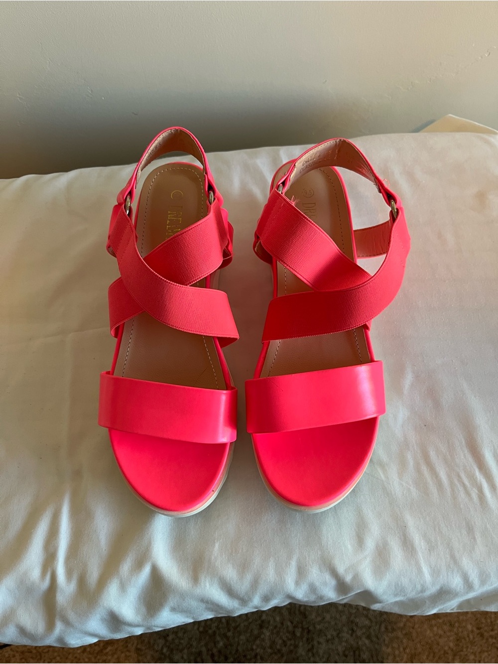 Dream Pairs Women's Hot Pink Strappy Sandals